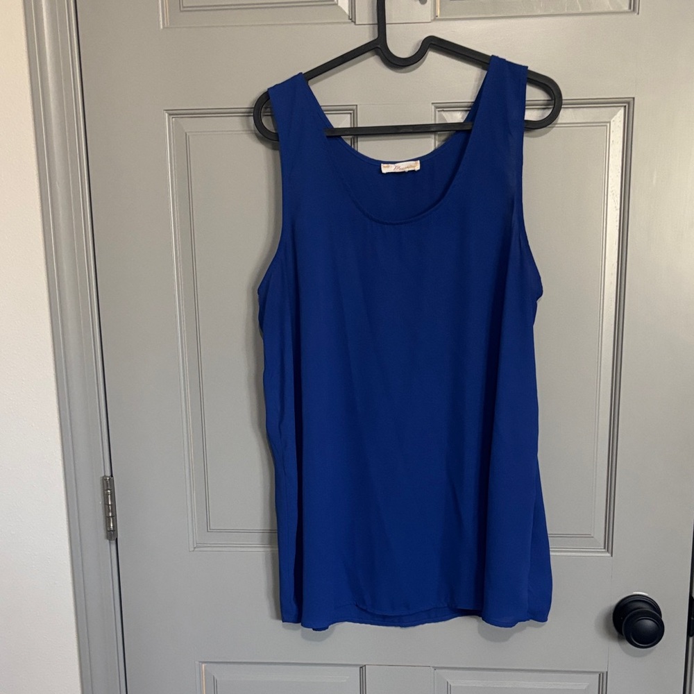 Misia Royal Blue Women's Tank Top